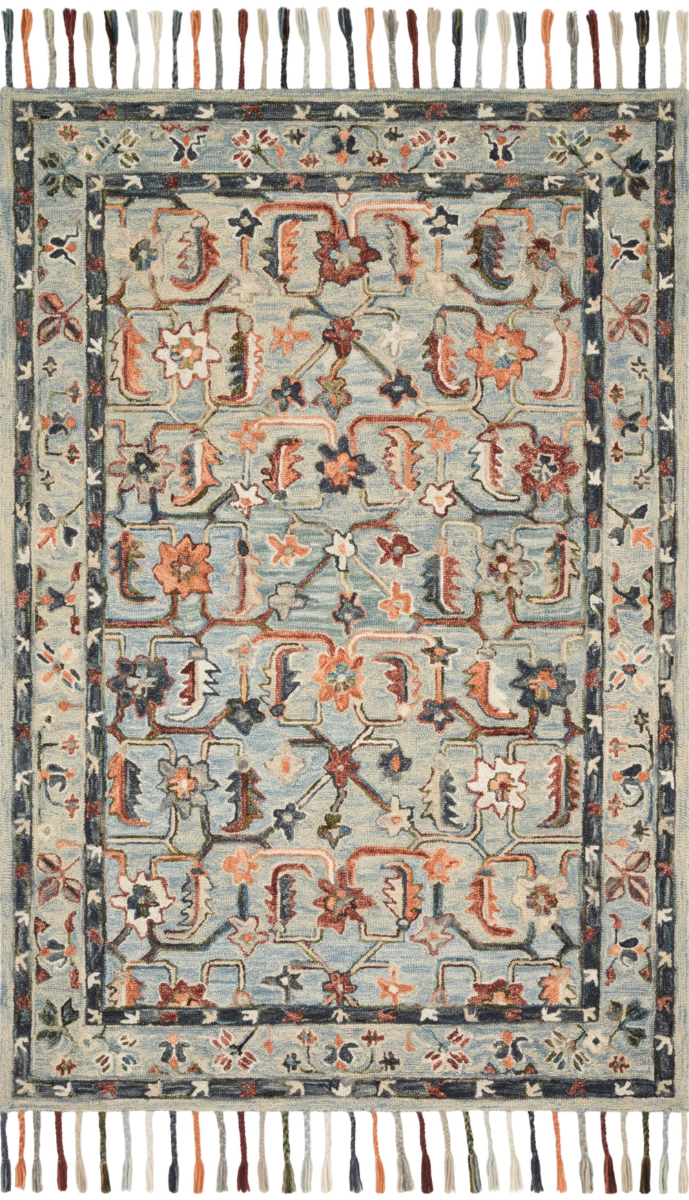 Loloi Elka ELK-01 100% Wool Hooked Transitional Rug ELKAELK-01SCML93D0