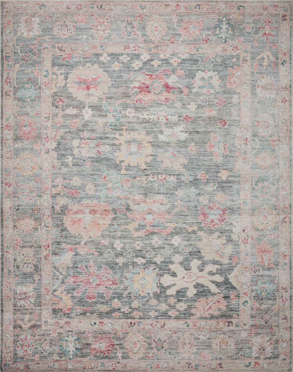 Loloi II Elysium Collection Graphite / Multi 9'-6" X 14' Area Rug
