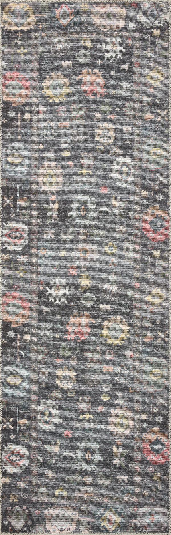Loloi II Elysium Collection Charcoal / Multi 9'-6" X 14' Area Rug