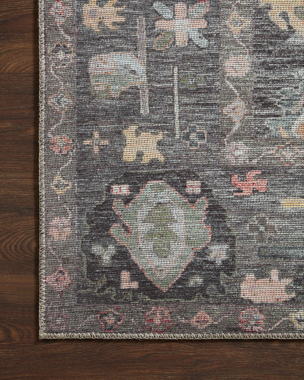 Loloi II Elysium Collection Charcoal / Multi 9'-6" X 14' Area Rug