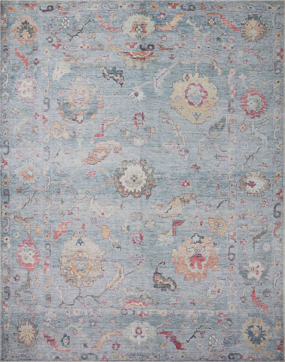 Loloi II Elysium Collection Denim / Multi 9'-6" X 14' Area Rug