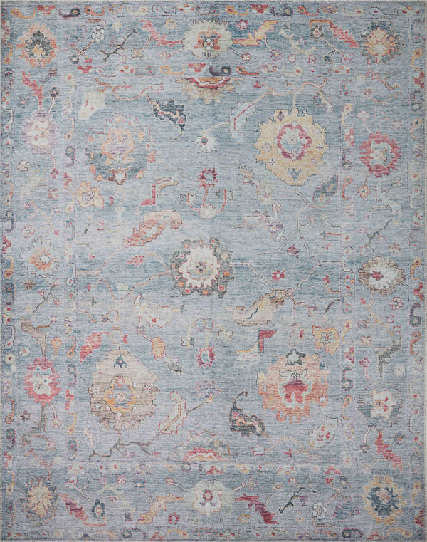 Loloi II Elysium Collection Denim / Multi 9'-6" X 14' Area Rug