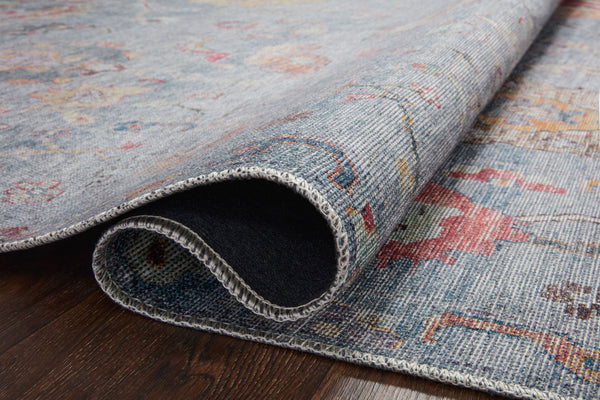 Loloi II Elysium Collection Denim / Multi 9'-6" X 14' Area Rug