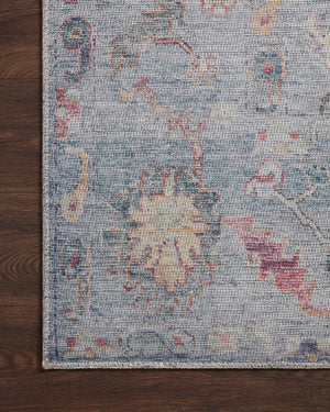 Loloi II Elysium Collection Denim / Multi 9'-6" X 14' Area Rug