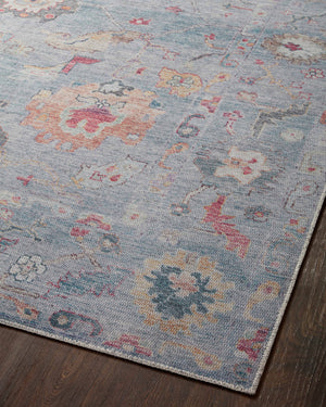 Loloi II Elysium Collection Denim / Multi 9'-6" X 14' Area Rug