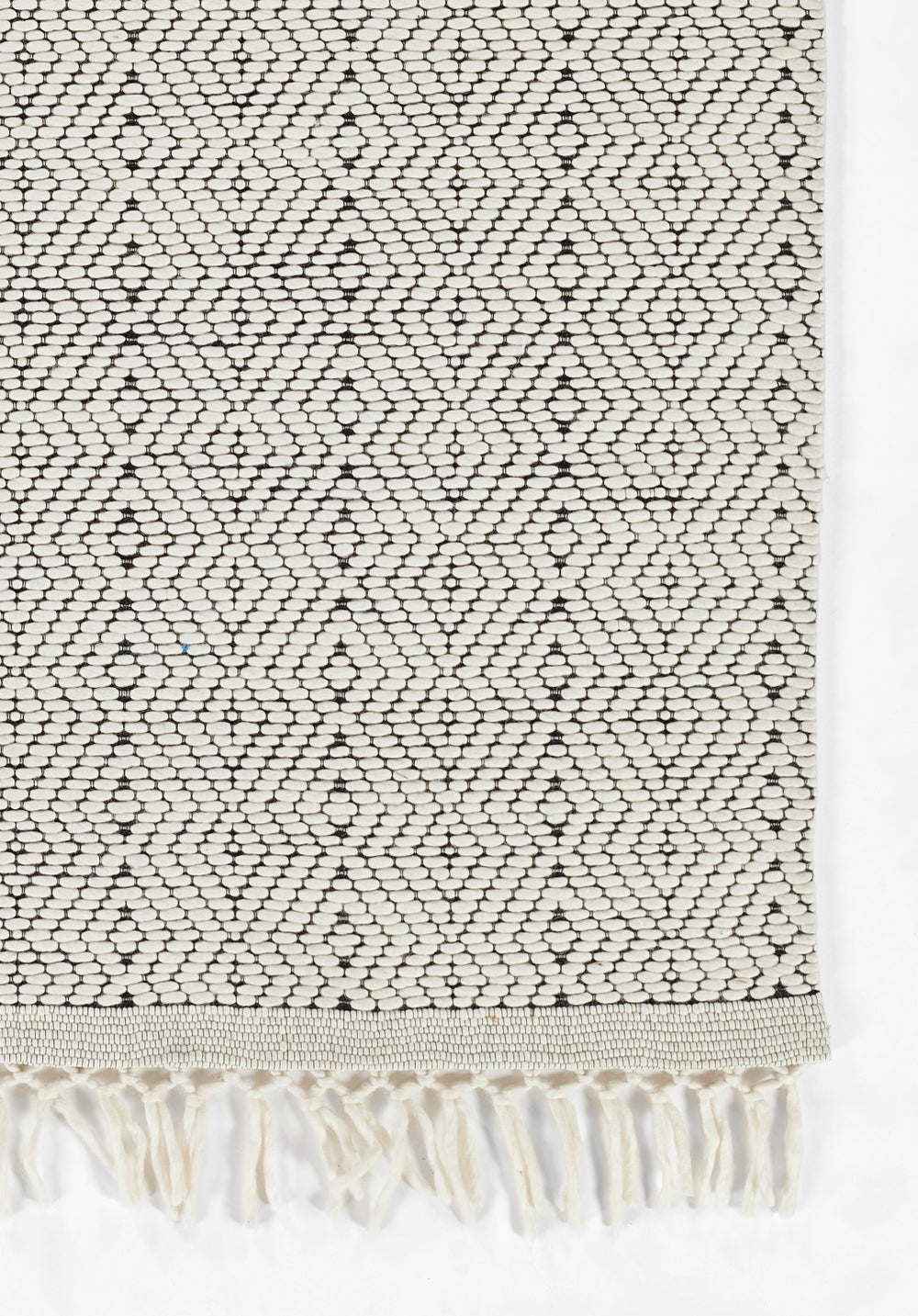 Momeni Ember EMR-3 Hand Woven Contemporary Geometric Indoor Area Rug Ivory 9' x 12' EMBEREMR-3IVY90C0
