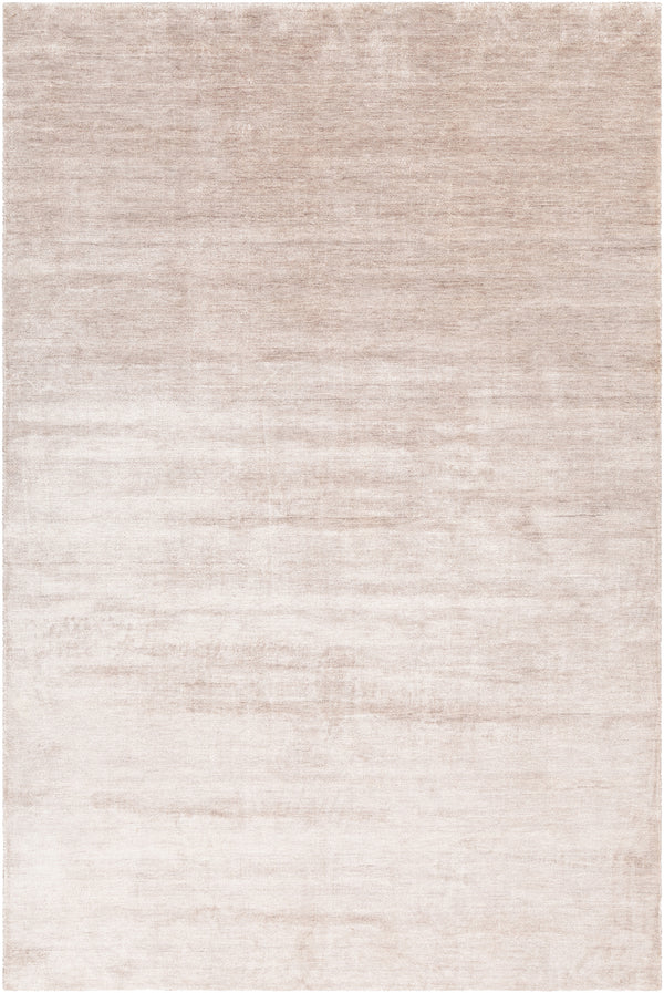 Chandra Rugs Emely 100% Viscose Hand-Woven Solid Rug Silver 7'9 x 10'6