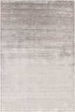 Chandra Rugs Emely 100% Viscose Hand-Woven Solid Rug Grey 7'9 x 10'6