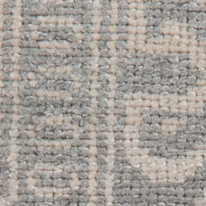 AMER Rugs Empress EMP-2 Hand-Knotted Bordered Classic Area Rug Gray 10' x 14'