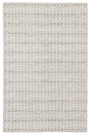 Jaipur Living Calliope Handmade Trellis White/ Gray Area Rug (6'X9')