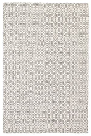 Jaipur Living Calliope Handmade Trellis White/ Gray Area Rug (6'X9')