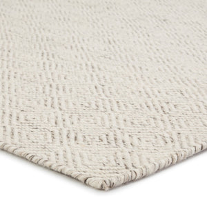 Jaipur Living Enclave Bramble ENC03 Handwoven Handmade Indoor Contemporary Rug Ivory 4' x 6'