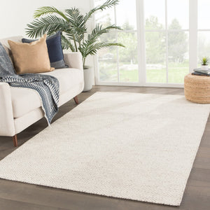 Jaipur Living Enclave Bramble ENC03 Handwoven Handmade Indoor Contemporary Rug Ivory 4' x 6'