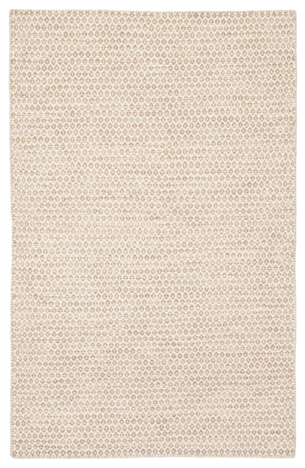 Jaipur Living Enclave Pompano ENC04 Handwoven Handmade Indoor Contemporary Rug Beige  4' x 6'