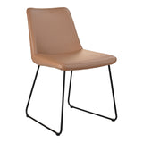 Moe's Home Villa Dining Chair Light Brown-M2 EQ-1010-21