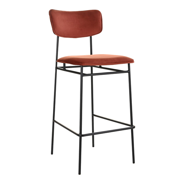 Moe's Home Sailor Bar Stool Amber EQ-1014-06