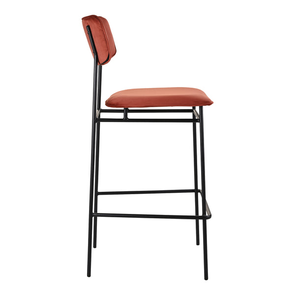 Moe's Home Sailor Bar Stool Amber EQ-1014-06