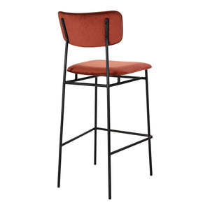 Moe's Home Sailor Bar Stool Amber EQ-1014-06