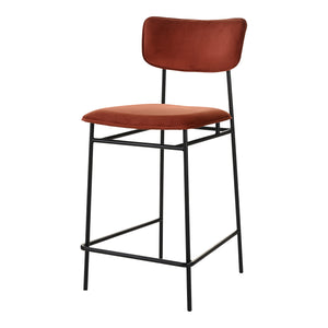 Moe's Home Sailor Counter Stool Amber EQ-1015-06