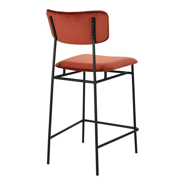 Moe's Home Sailor Counter Stool Amber EQ-1015-06