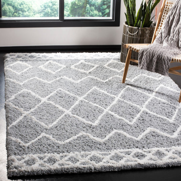 Safavieh Equinox Shag 711 Hand Tufted Polyester Rug EQS711F-4
