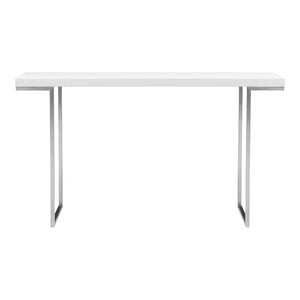Moe's Home Repetir Console Table White Lacquer