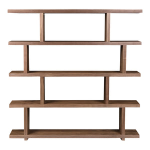 Moe's Home Miri Shelf Large Walnut