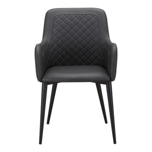 Moe's Home Cantata Dining Chair Black-M2