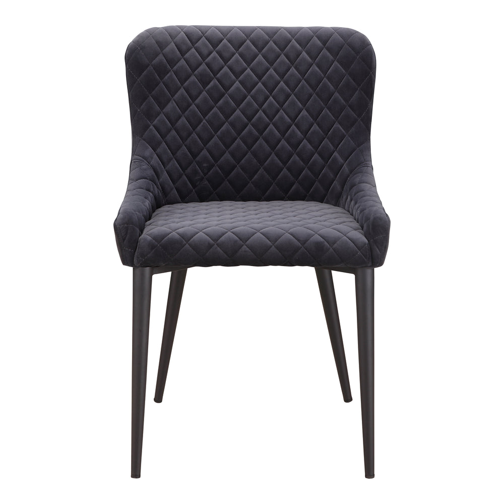 Moe's Home Etta Dining Chair Dark Grey