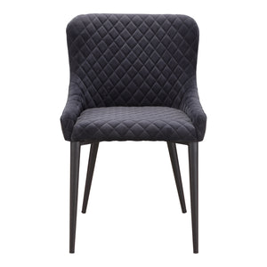 Moe's Home Etta Dining Chair Dark Grey