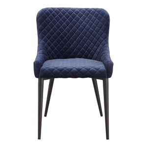 Moe's Home Etta Dining Chair Dark Blue