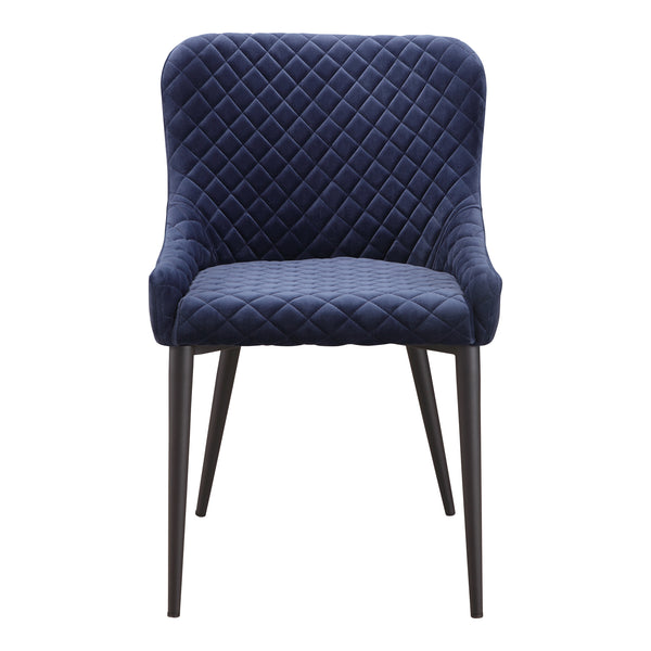 Moe's Home Etta Dining Chair Dark Blue