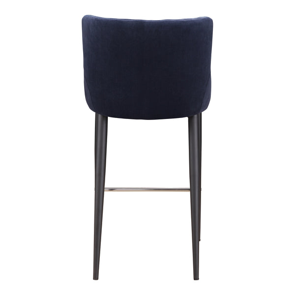 Moe's Home Etta Counter Stool Dark Blue