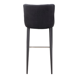 Moe's Home Etta Barstool Dark Grey