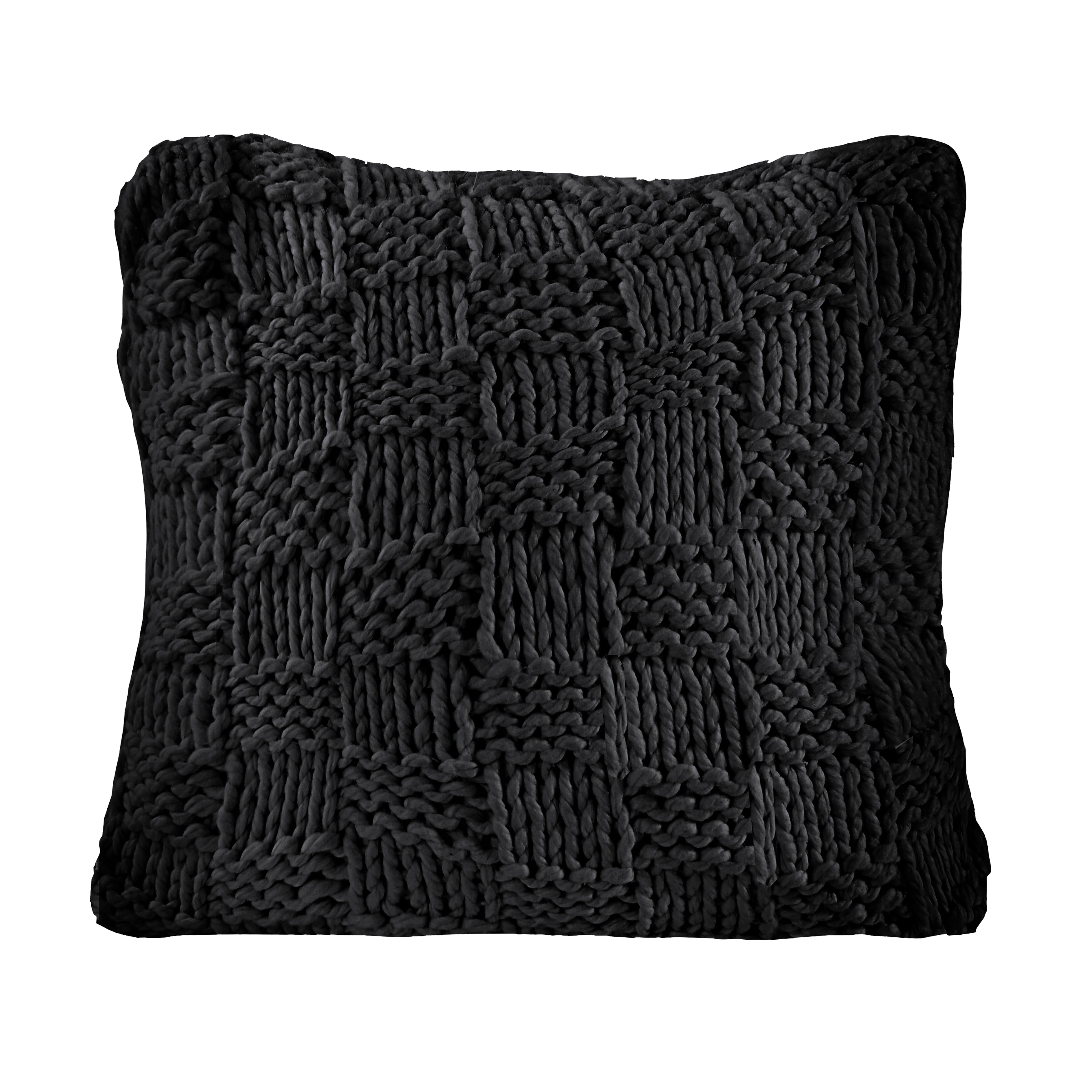 HiEnd Accents Chess Knit Euro Sham