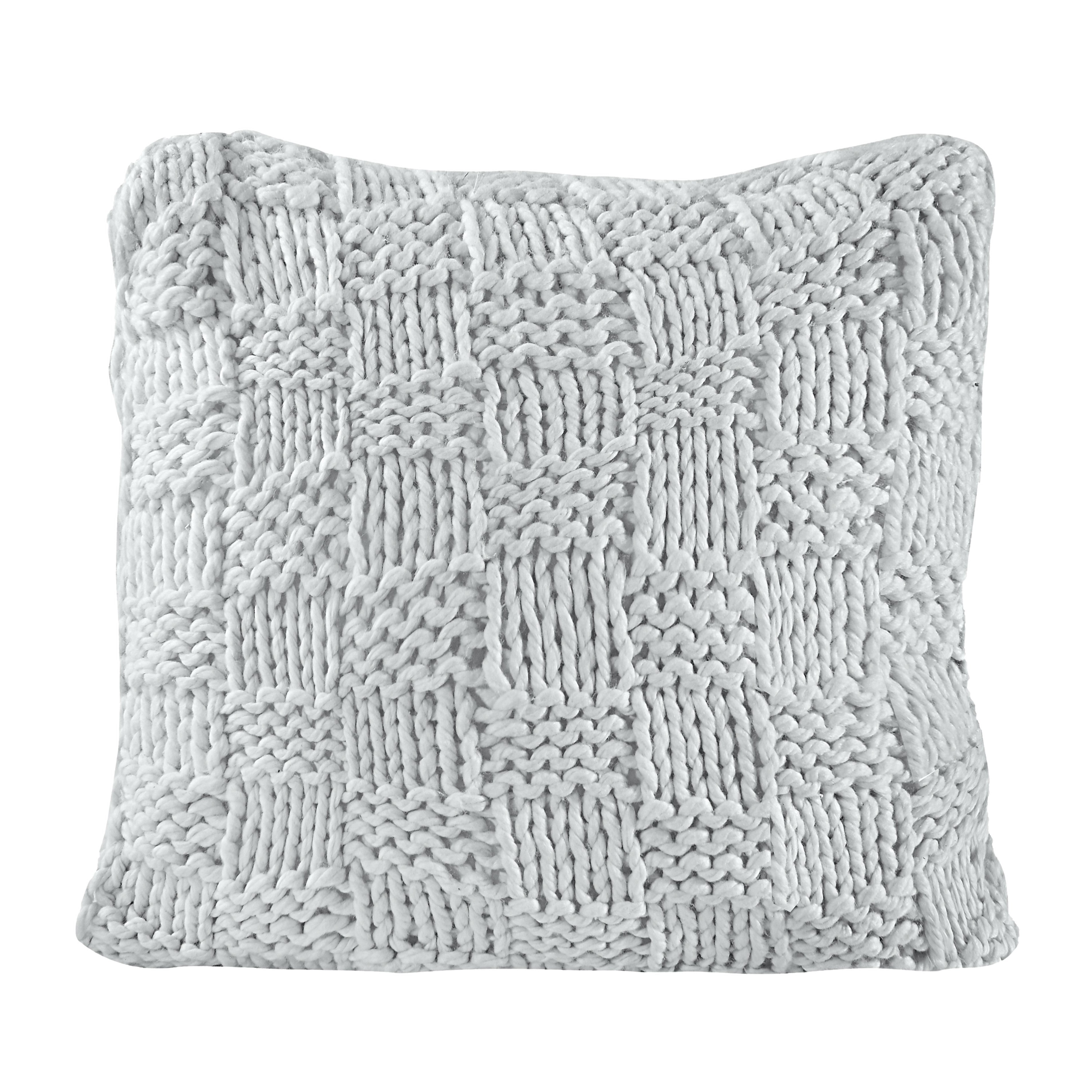 HiEnd Accents Chess Knit Euro Sham - Thumbnail 5