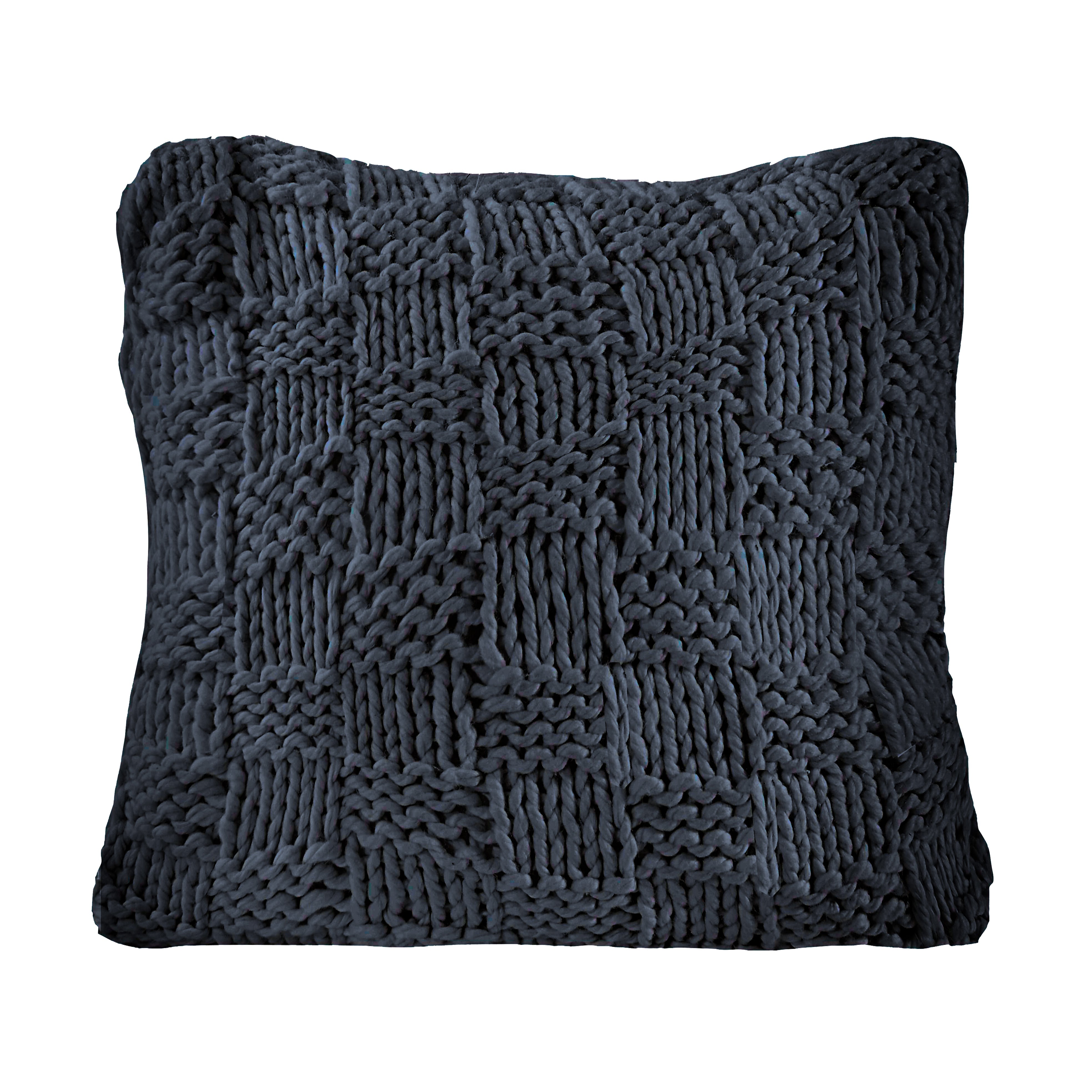 HiEnd Accents Chess Knit Euro Sham - Thumbnail 2