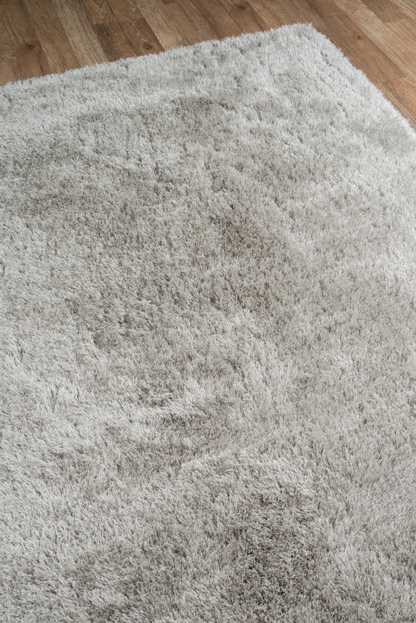 Momeni Enchanted Shag ENS-1 Machine Made Contemporary Shag, Solid Indoor Area Rug Grey 8' x 10' ESHAGENS-1GRY80A0