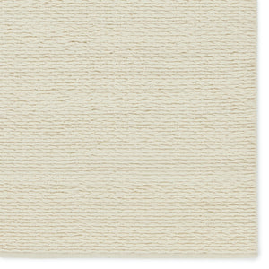 Jaipur Living Easton Windcroft EST01 Handwoven 100% Wool Solid Area Rug Cream 100% Wool RUG154929