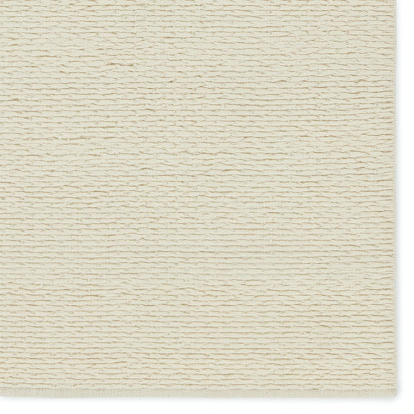 Jaipur Living Easton Windcroft EST01 Handwoven 100% Wool Solid Area Rug Cream 100% Wool RUG154929