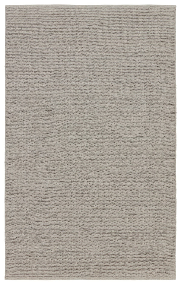 Jaipur Living Easton Windcroft EST02 Handwoven 100% Wool Solid Area Rug Taupe 100% Wool RUG154933