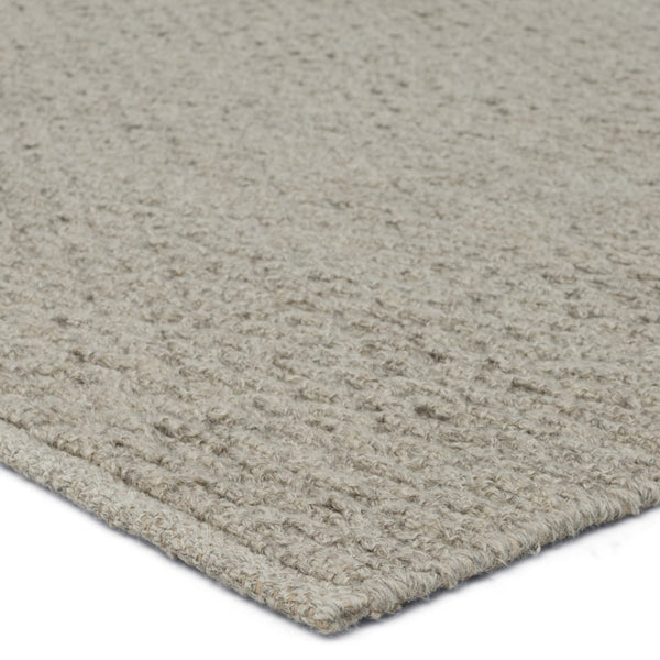 Jaipur Living Easton Windcroft EST02 Handwoven 100% Wool Solid Area Rug Taupe 100% Wool RUG154933