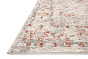 Loloi Estelle EST-01 Polypropylene, Polyester Power Loomed Transitional Rug ESTEEST-01IVRUB2F0