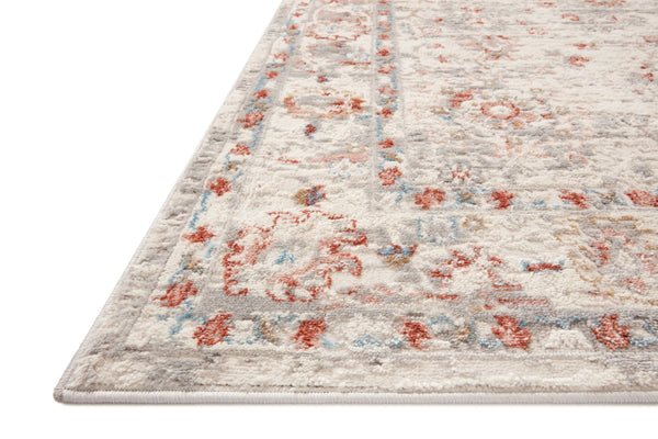 Loloi Estelle EST-01 Polypropylene, Polyester Power Loomed Transitional Rug ESTEEST-01IVRUB2F0