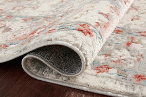 Loloi Estelle EST-01 Polypropylene, Polyester Power Loomed Transitional Rug ESTEEST-01IVRUB2F0