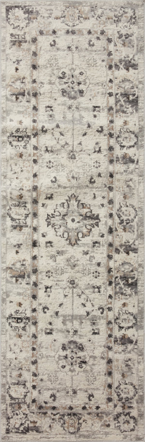 Loloi Estelle EST-01 Polypropylene, Polyester Power Loomed Transitional Rug ESTEEST-01IVSNB2F0
