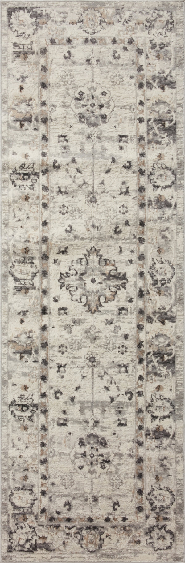 Loloi Estelle EST-01 Polypropylene, Polyester Power Loomed Transitional Rug ESTEEST-01IVSNB2F0