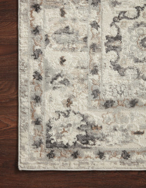 Loloi Estelle EST-01 Polypropylene, Polyester Power Loomed Transitional Rug ESTEEST-01IVSNB2F0