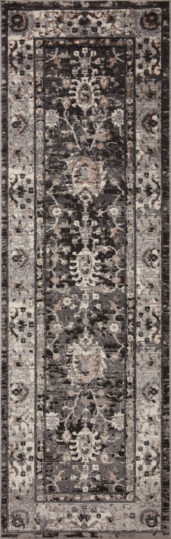 Loloi Estelle EST-02 Polypropylene, Polyester Power Loomed Transitional Rug ESTEEST-02CCGYB2F0