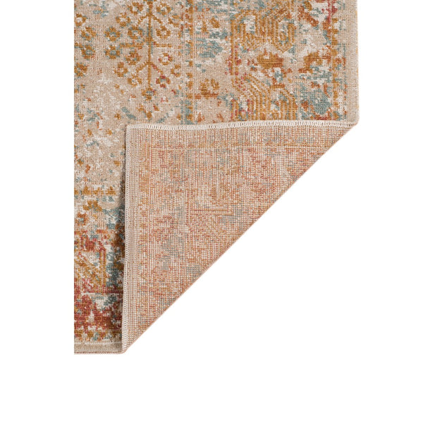 AMER Rugs Eternal ETE-16 Power-Loomed Bordered Transitional Area Rug Beige 9'10" x 13'10"